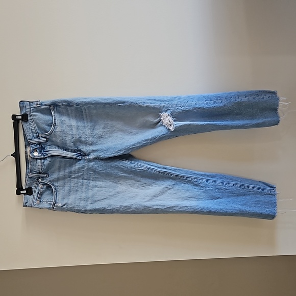 Madewell The Perfect Vintage Ripped High Waist Jeans - Size 30 - Picture 2 of 5